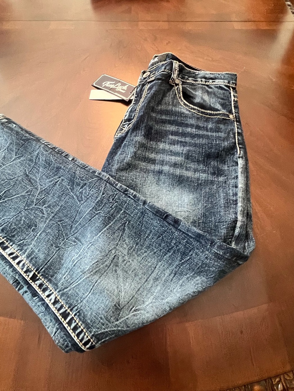 True Luck Brand Straight Fit Jeans 38/30 NWT